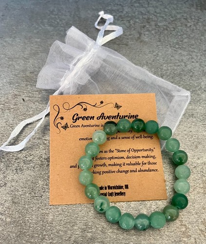 Bracciale avventurina verde - bracciale,