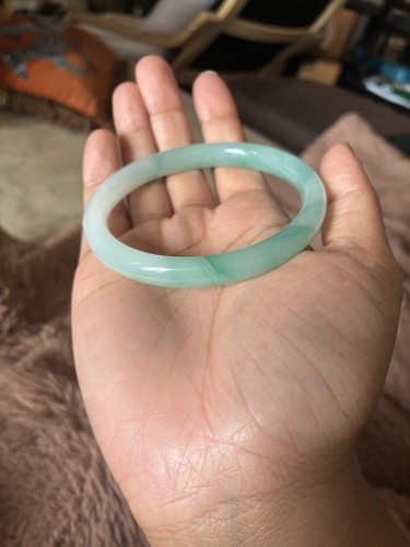 Bracciale giada fiore - giada, verde