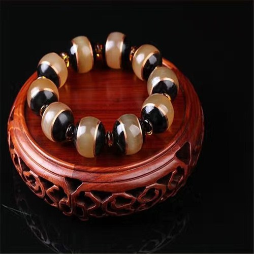Bracciale uomo perline buddha - uomo,