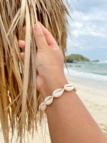 Splendido bracciale cowrie - bracciale,