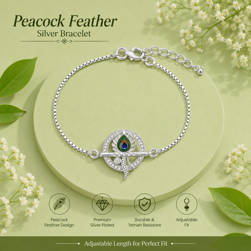 925 sterling silver peacock - 925,