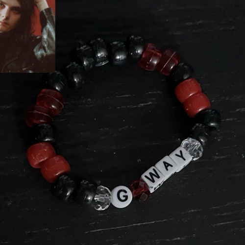 Bracciale gerard way perline - bracciale,
