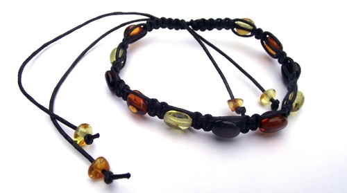 Bracciale ambra baltica - bracciale,